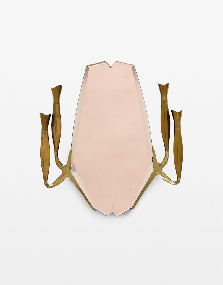 Illuminated mirror by Max Ingrand