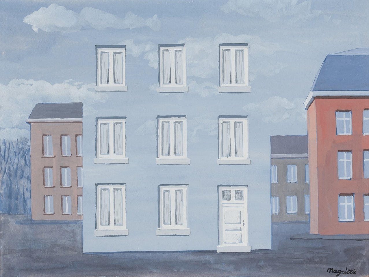 L"État de veille by René Magritte