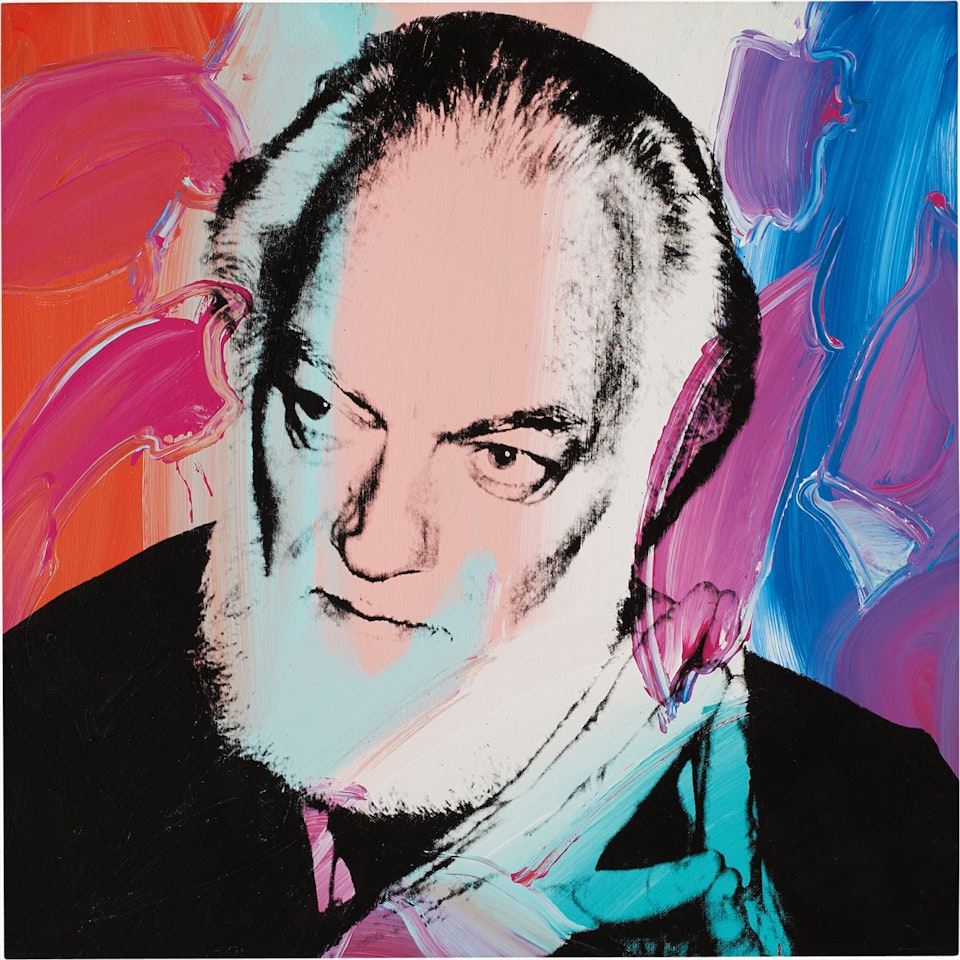 Portrait of Paul Jenkins by Andy Warhol