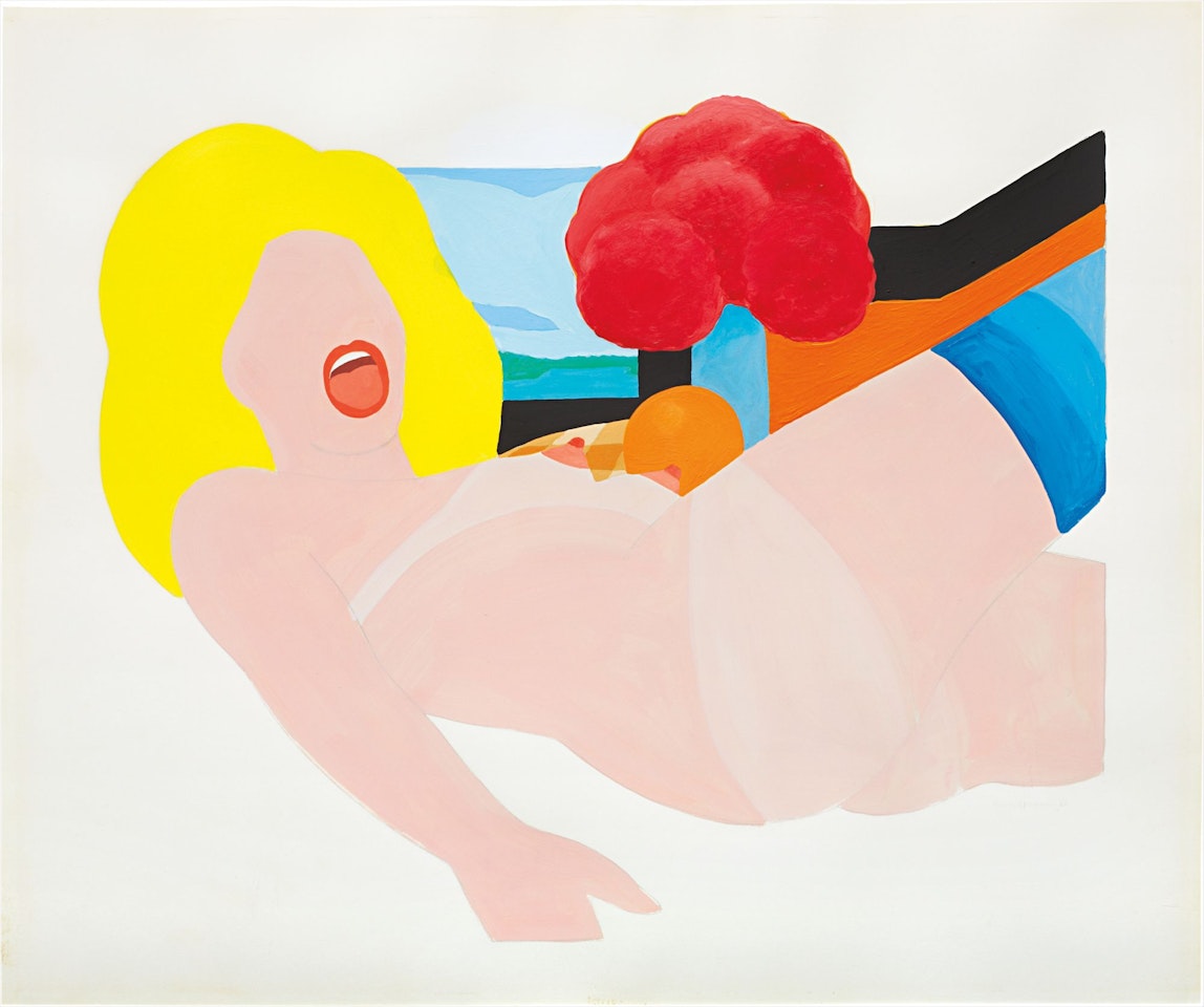 Study for Great American Nude #90 by Tom Wesselmann