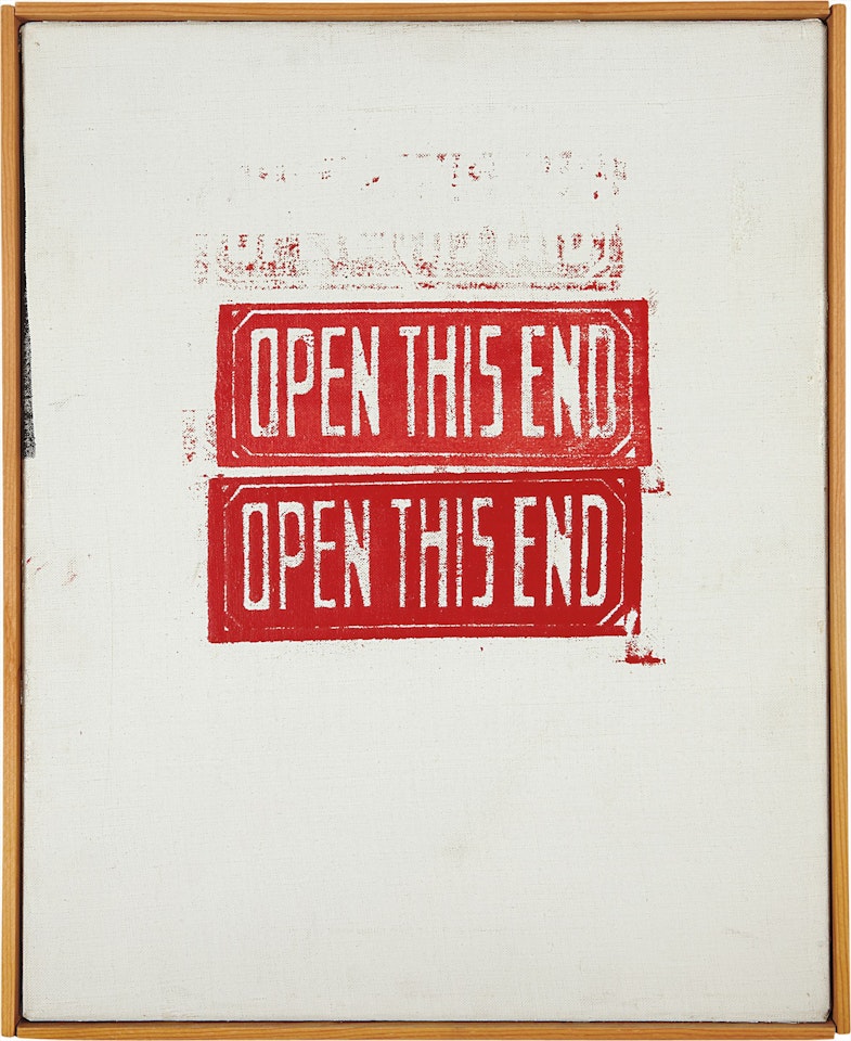 Open This End by Andy Warhol