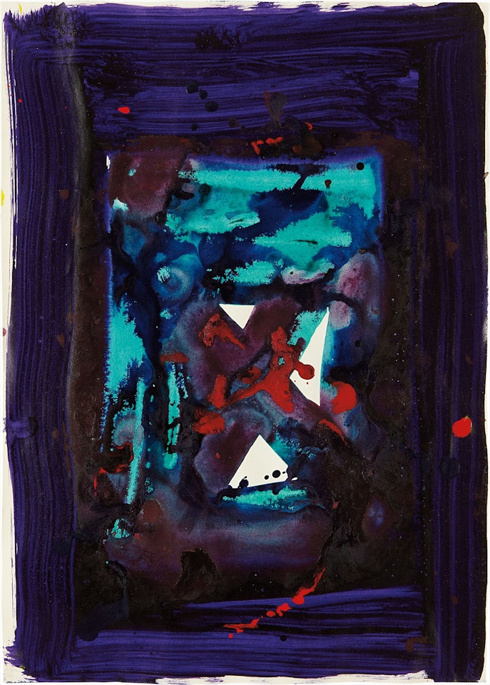 Untitled by Sam Francis