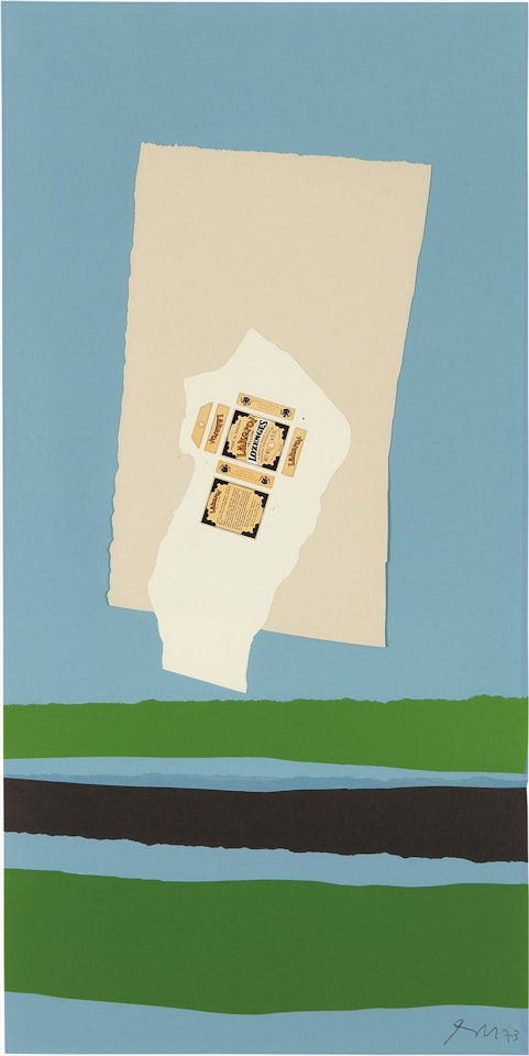 Lakerol with Black Stripe by Robert Motherwell