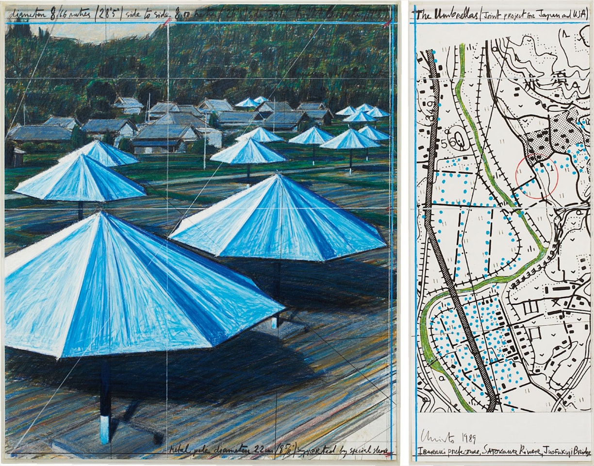 The Umbrellas by Christo