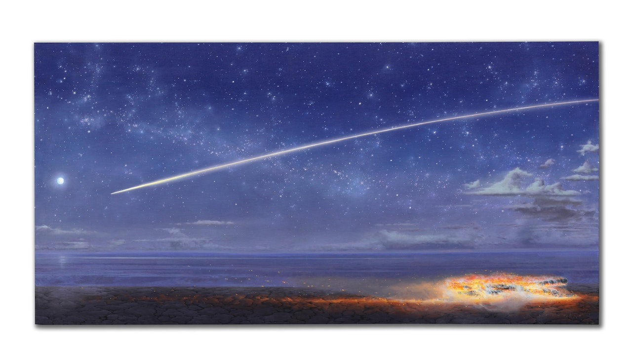 The Night Winds (Capricorn) , 2010 by Tim Storrier