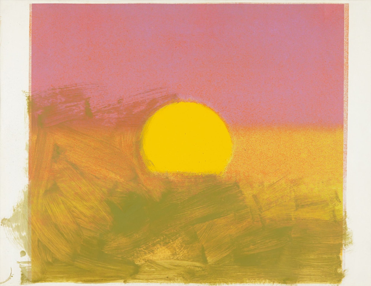 Sunset by Andy Warhol