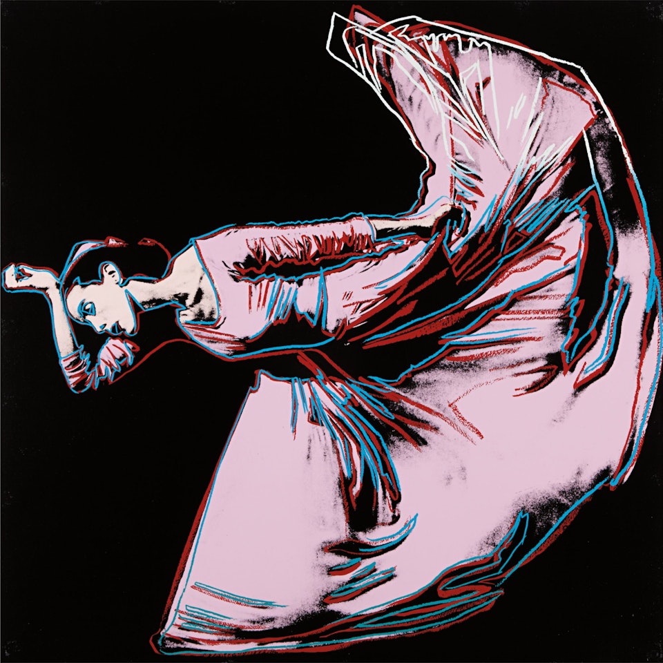 Letter to the World (The Kick), from Martha Graham by Andy Warhol