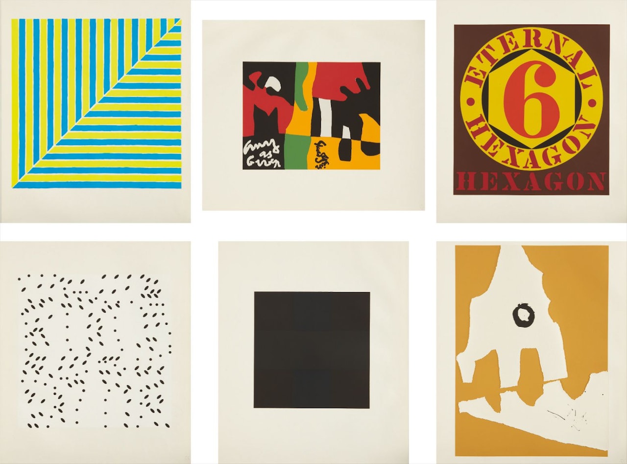 Ten Works by Ten Painters: seven prints by Various Artists