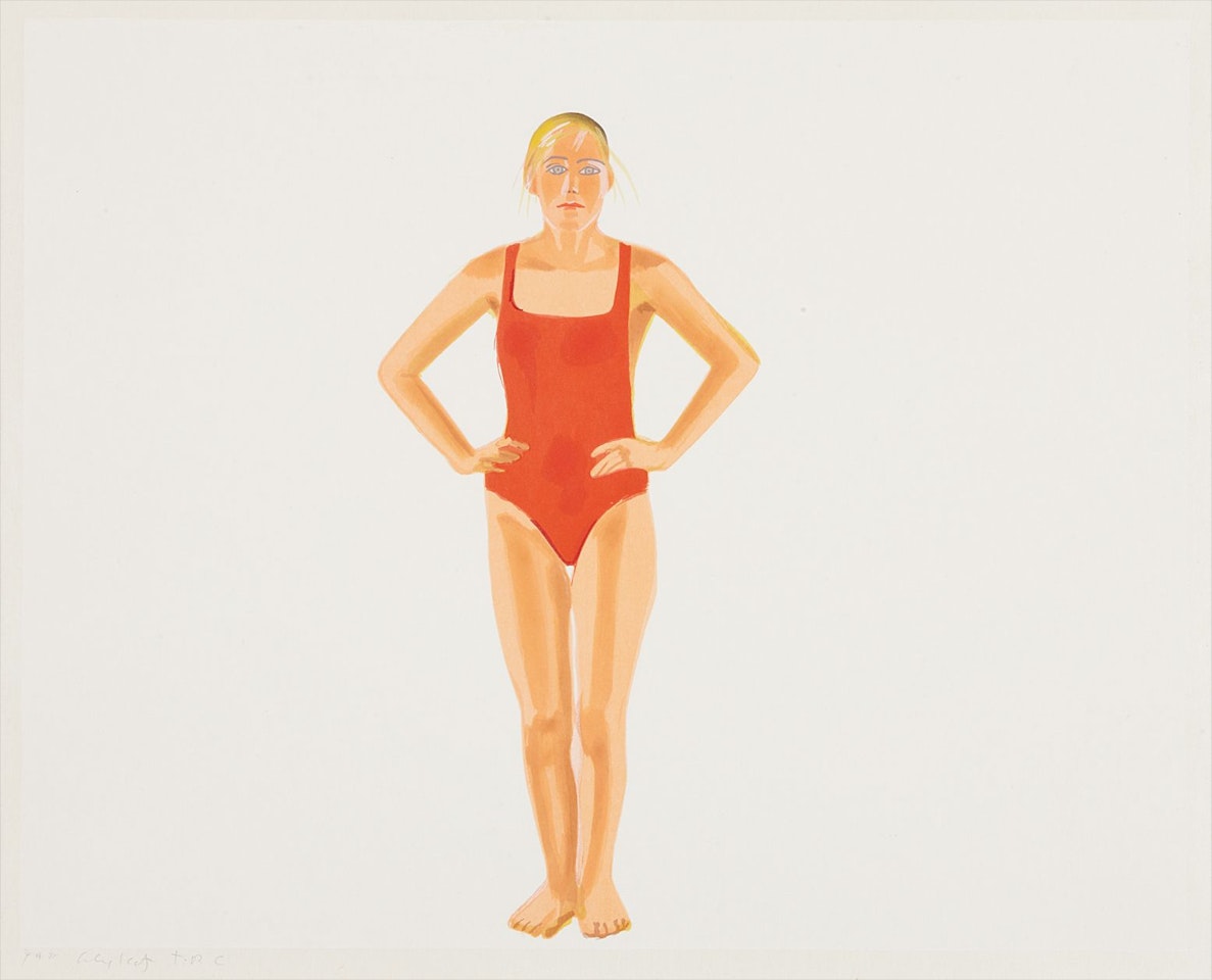 Swimmer by Alex Katz