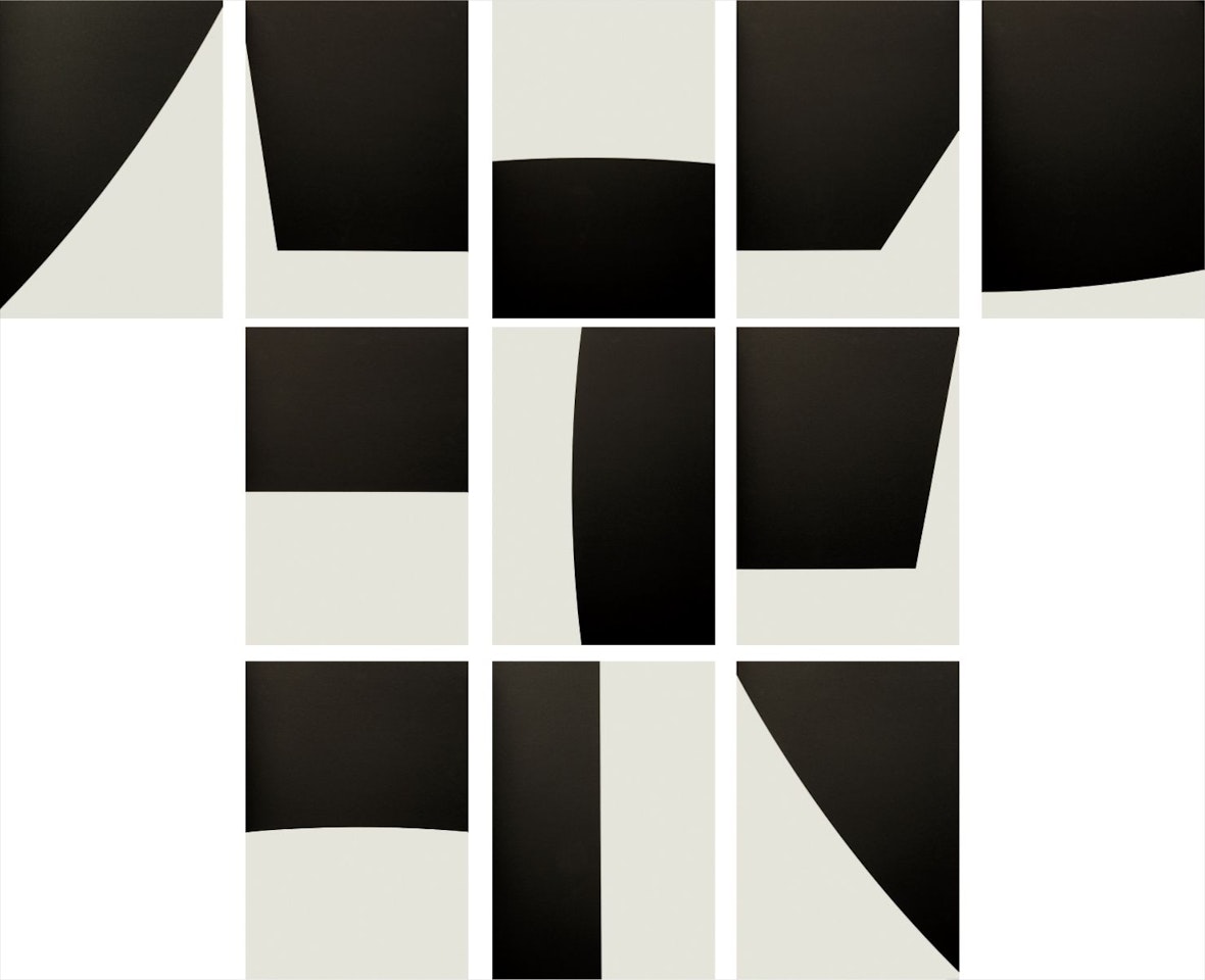 Un coup de dés (A Throw of the Dice Will Never Abolish Chance) by Stéphane Mallarmé by Ellsworth Kelly