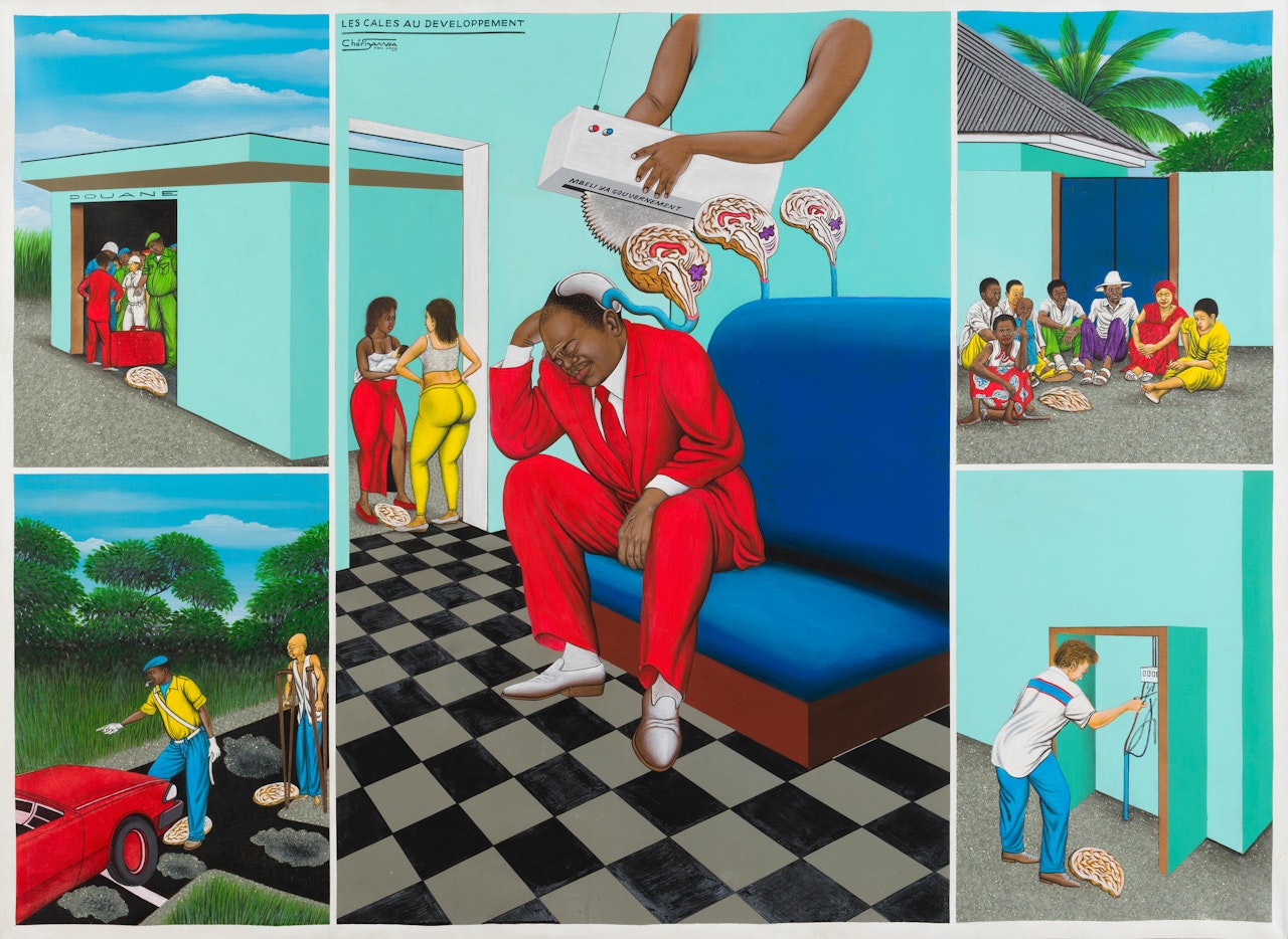 Les cales au développement by Chéri Samba