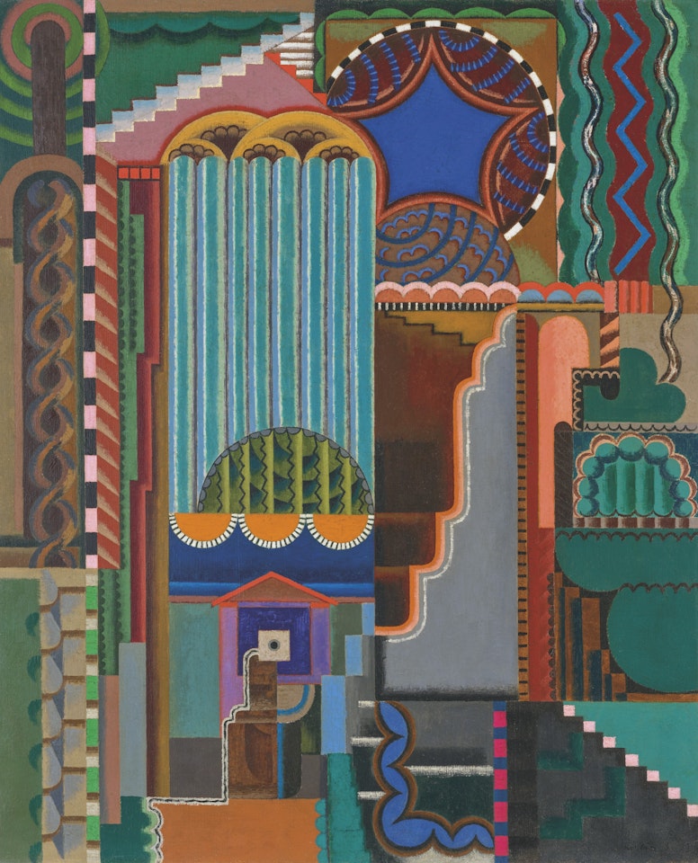 Composition by Auguste Herbin