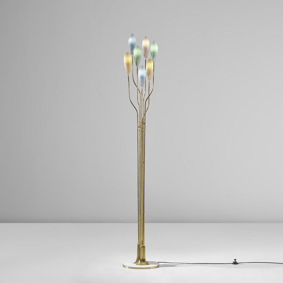 Rare floor lamp by Max Ingrand