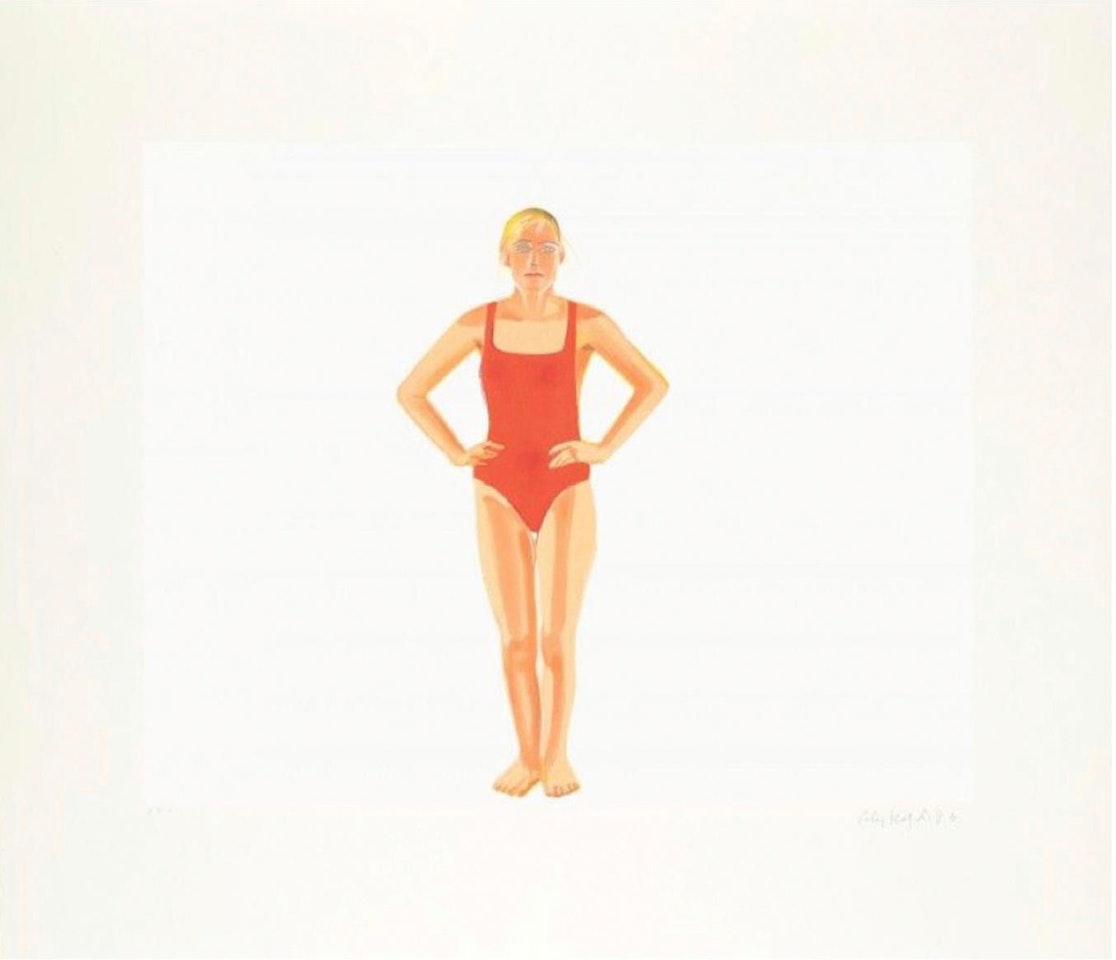 Swimmer (Schröder 235; Blum 40) by Alex Katz