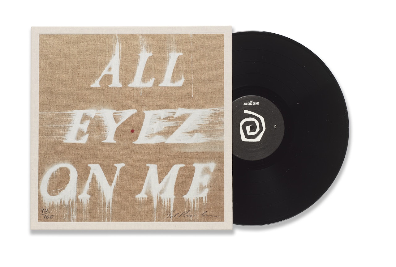 2Pac - All Eyez on me by Ed Ruscha