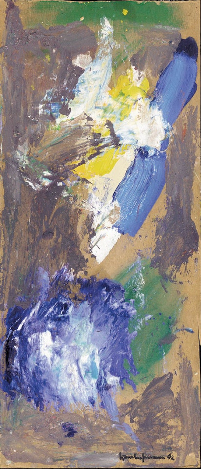 Blue and White by Hans Hofmann