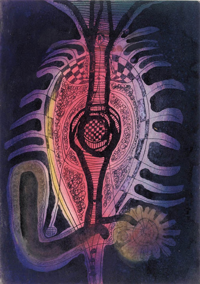 The Flower No. 6 by Yayoi Kusama