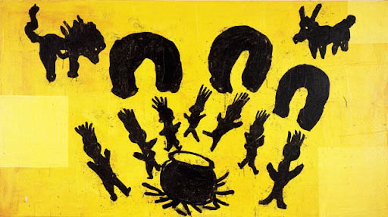 Afrikareise by Donald Baechler