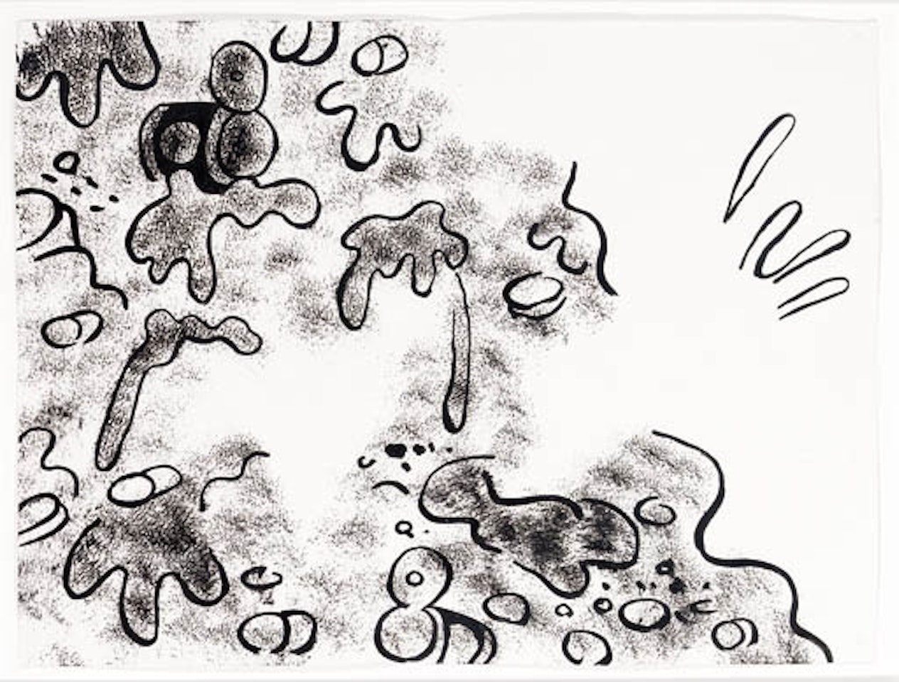 Garbage Drawing #72 by Mike Kelley