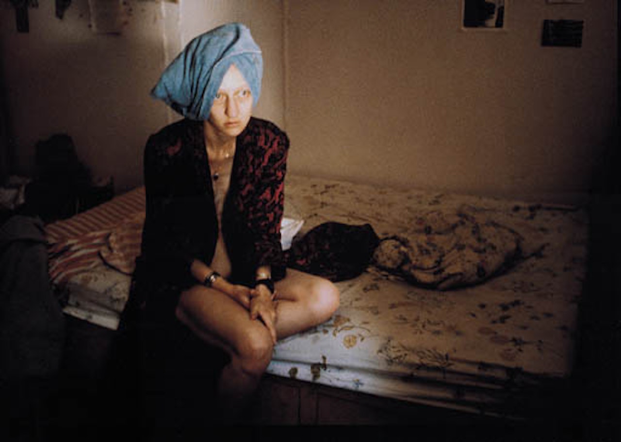 Suzanne on her bed, NYC by Nan Goldin