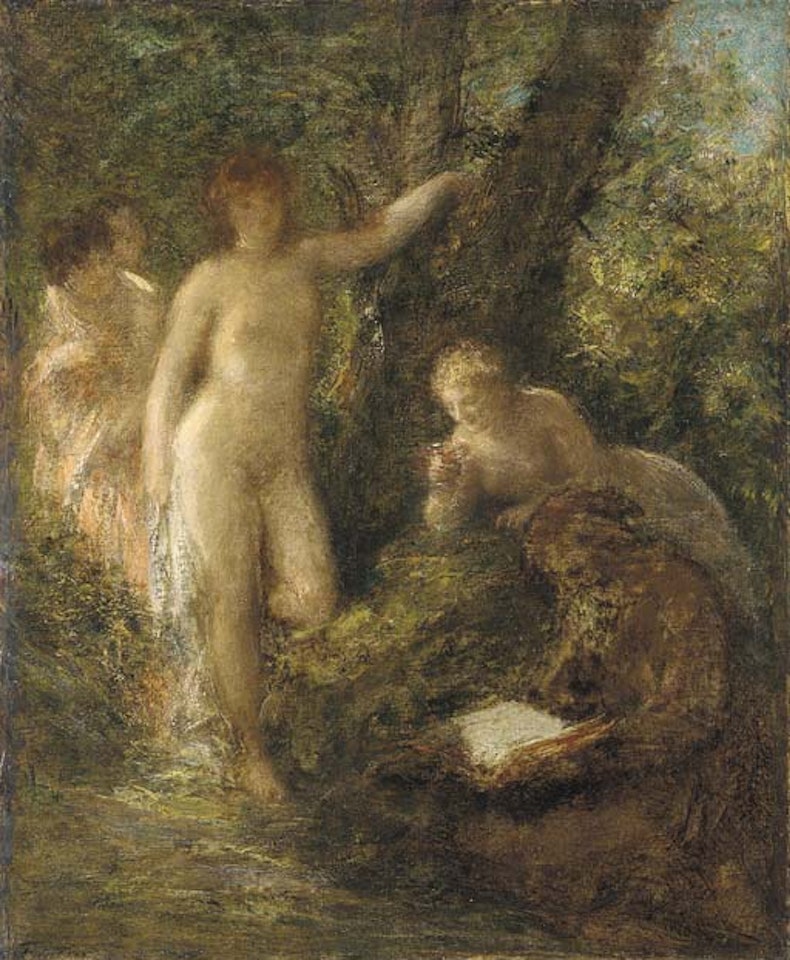 La tentation de Saint Antoine by Henri Fantin-Latour