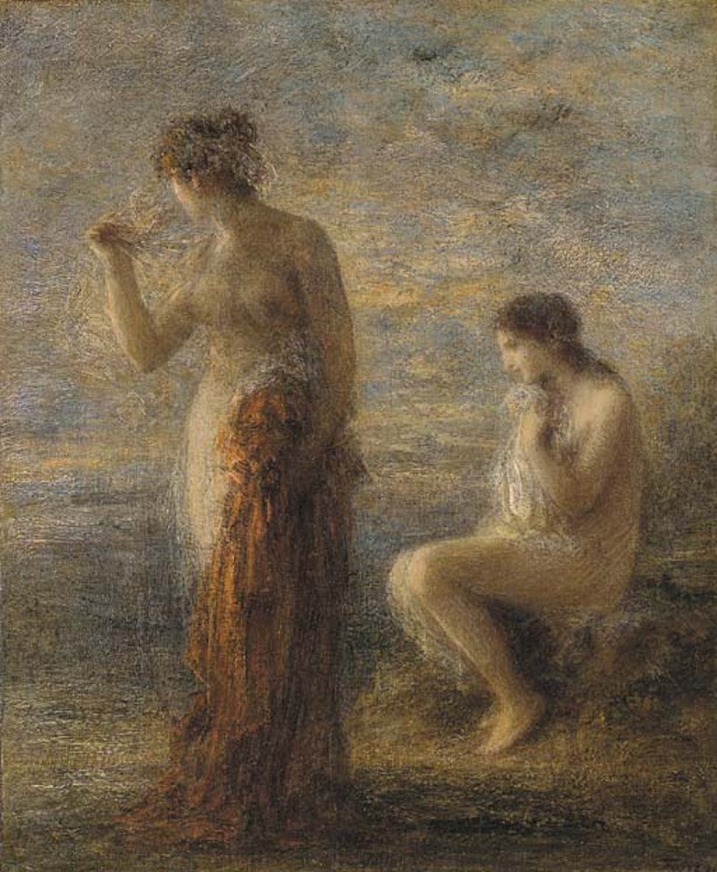 Deux baigneuses by Henri Fantin-Latour