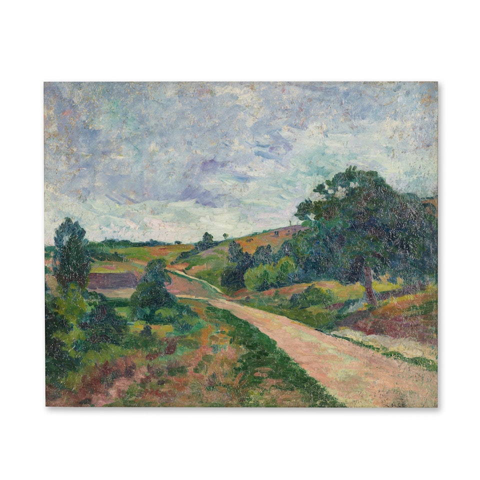 Le chemin dans la campagne by Maximilien Luce