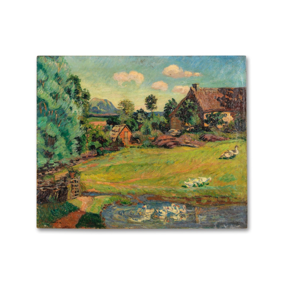 La mare aux canards by Armand Guillaumin