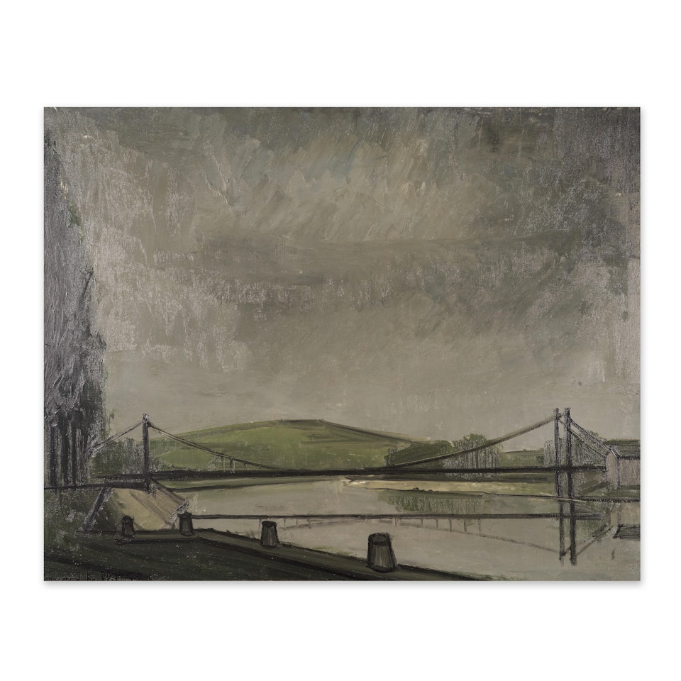 Le pont suspendu by Bernard Buffet