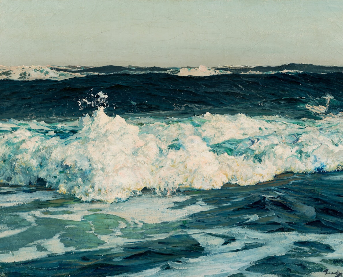 Surf at Sixty Fathoms by Frederick Judd Waugh