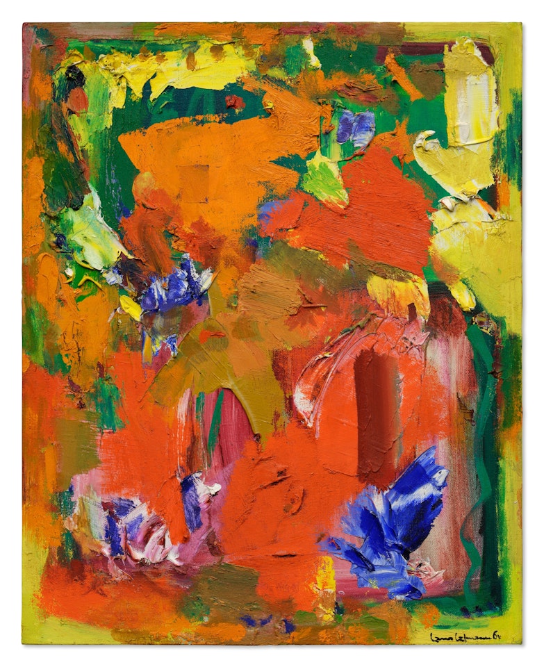 Smiling Pasture by Hans Hofmann