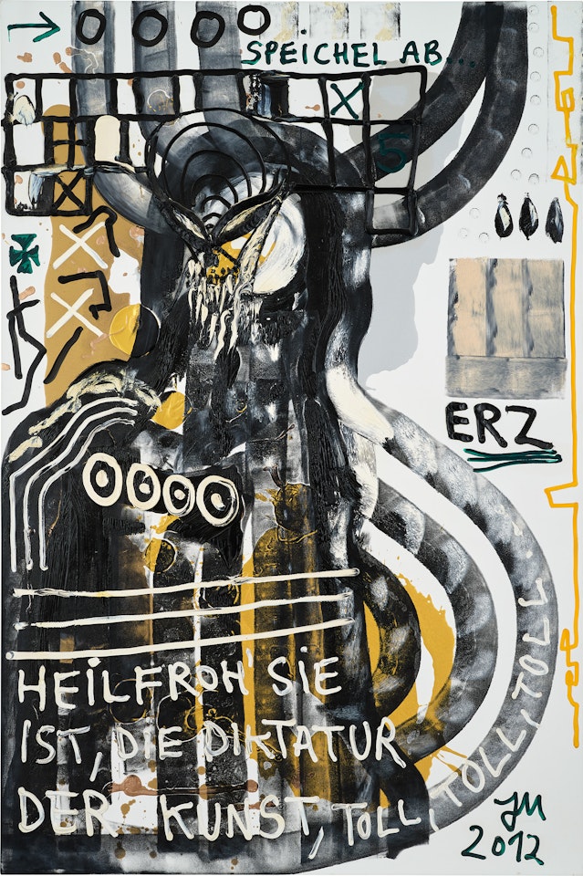 GEFUMML Hottie Brullt by Jonathan Meese