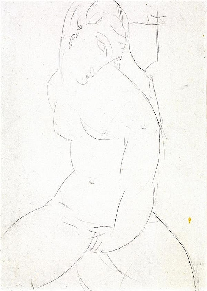 Cariatide; Cariatide by Amedeo Modigliani
