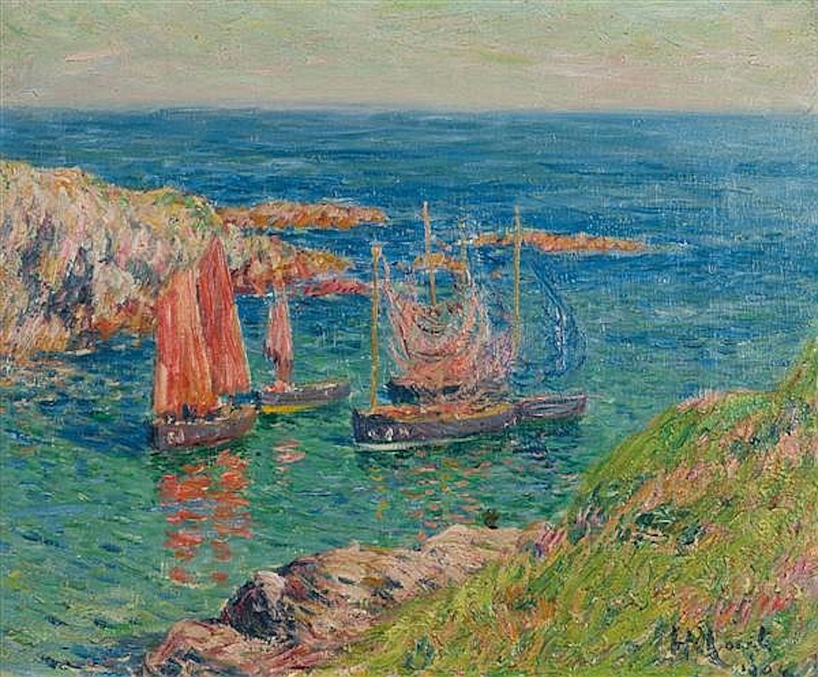 Bateaux de pêche; Bateaux de pêche by Henry Moret