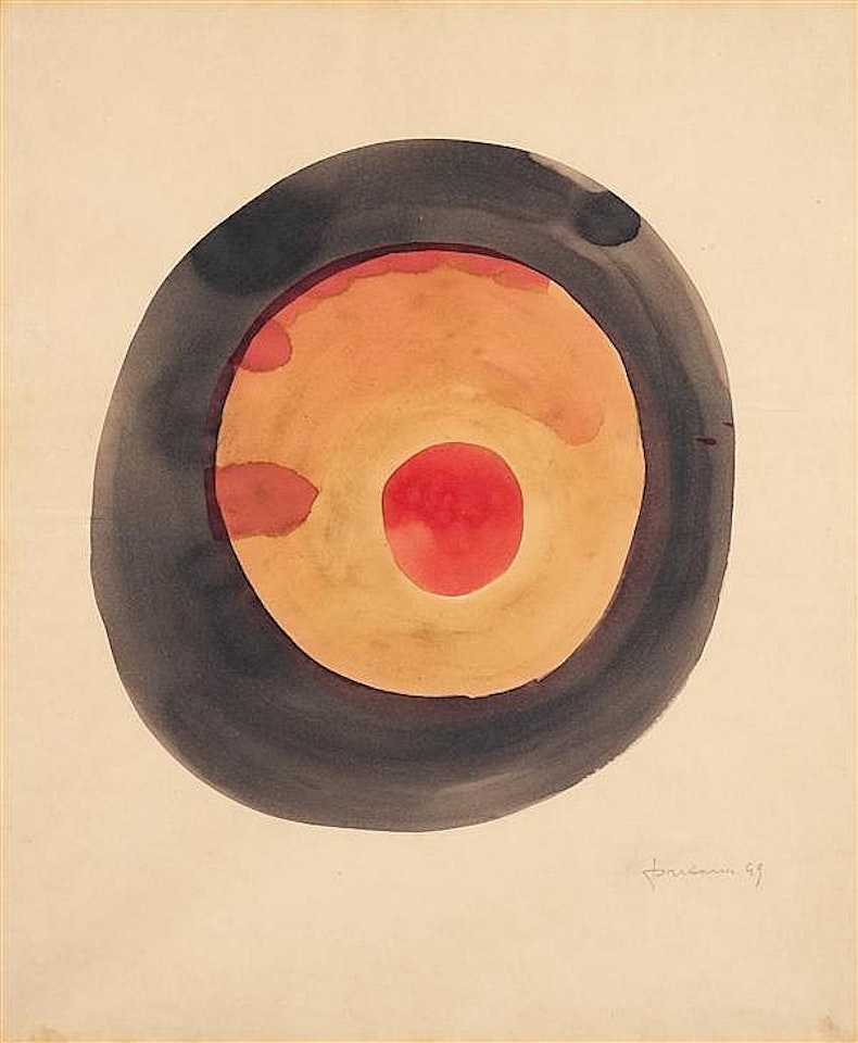 sans titre (Concetto Spaziale); sans titre (Concetto Spaziale) by Lucio Fontana