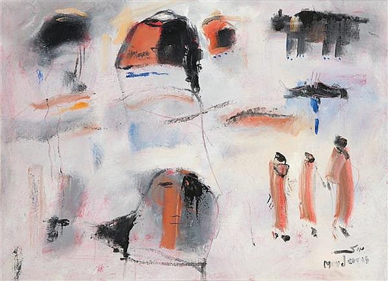 Sans titre; Sans titre by Fateh Moudarres