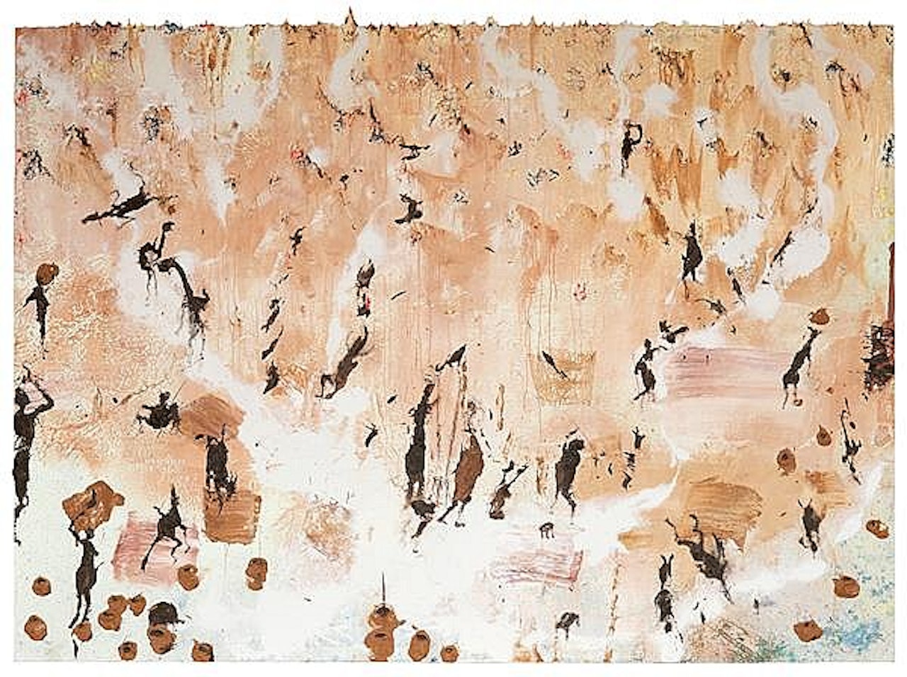 Dogon 1; Dogon 1 by Miquel Barcelo