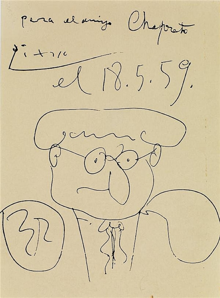Portrait by Pablo Picasso
