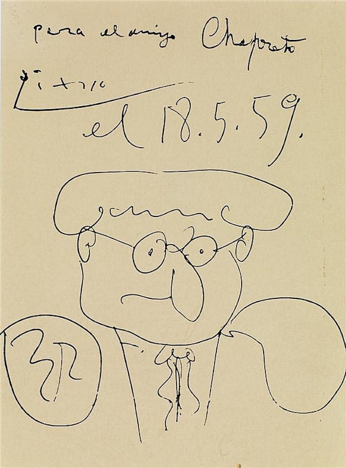 Portrait by Pablo Picasso