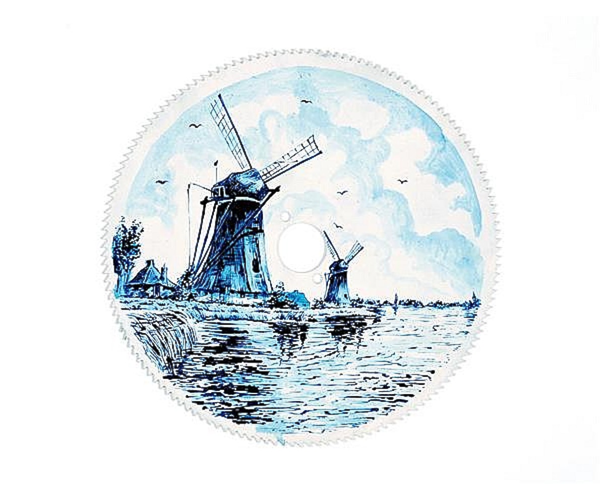 Saw Blade; Saw Blade by Wim Delvoye