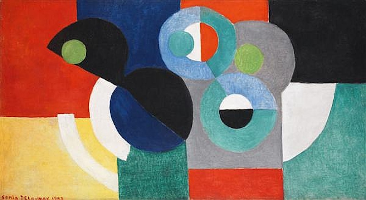 Rythme coloré by Sonia Delaunay