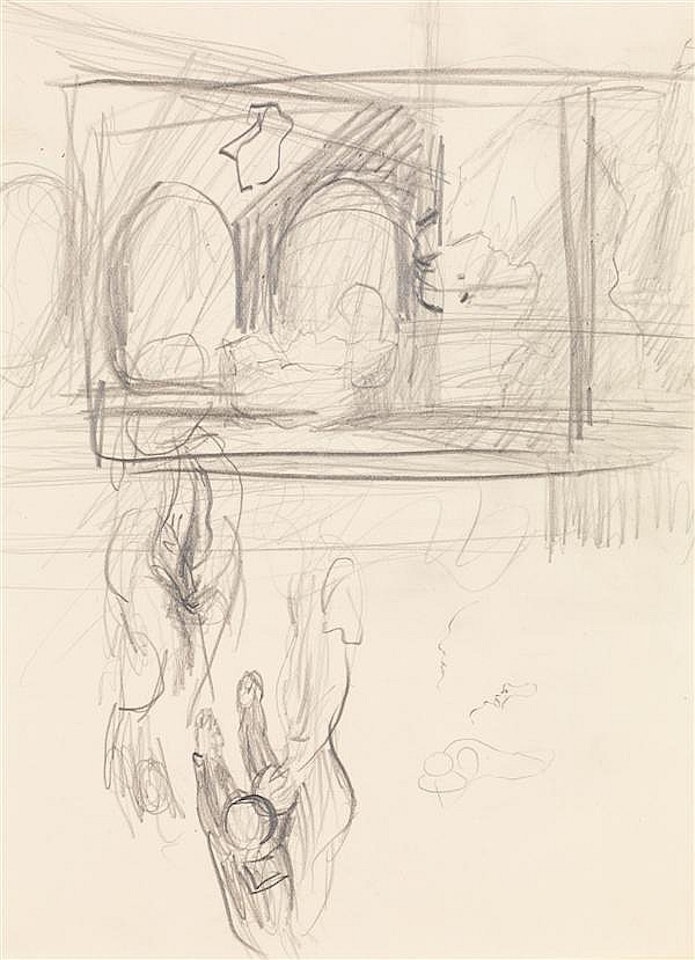 Study for the three ages; Study for the painting "The Three Ages" by Salvador Dali