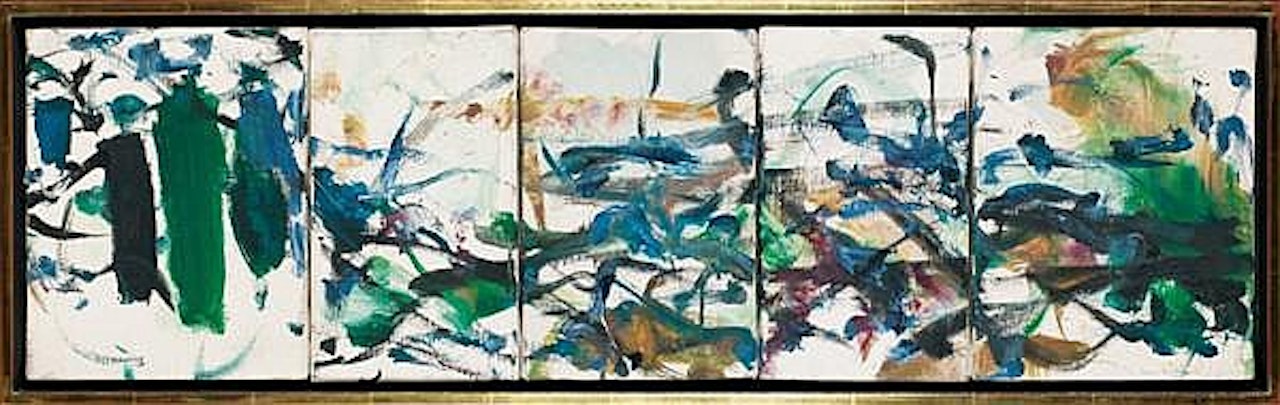 Sans titre; Sans titre by Joan Mitchell