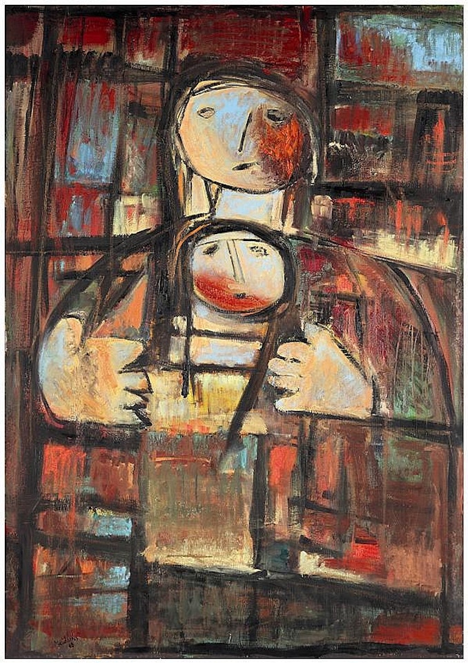 Sans titre; Sans titre by Fateh Moudarres