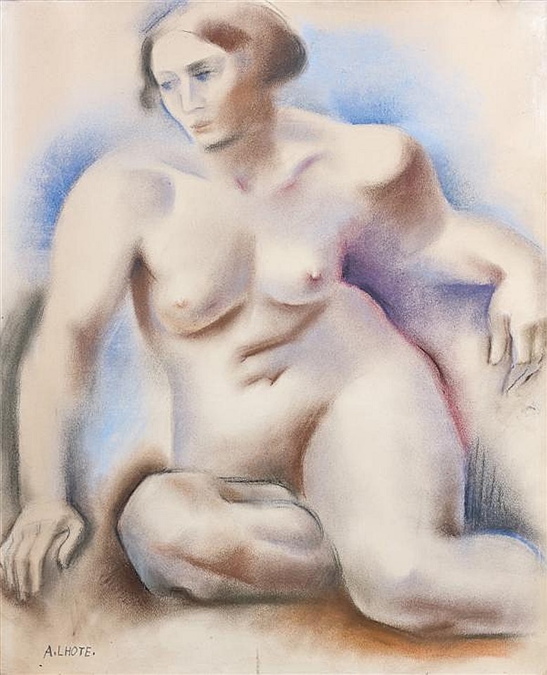 Nu assis by André Lhote