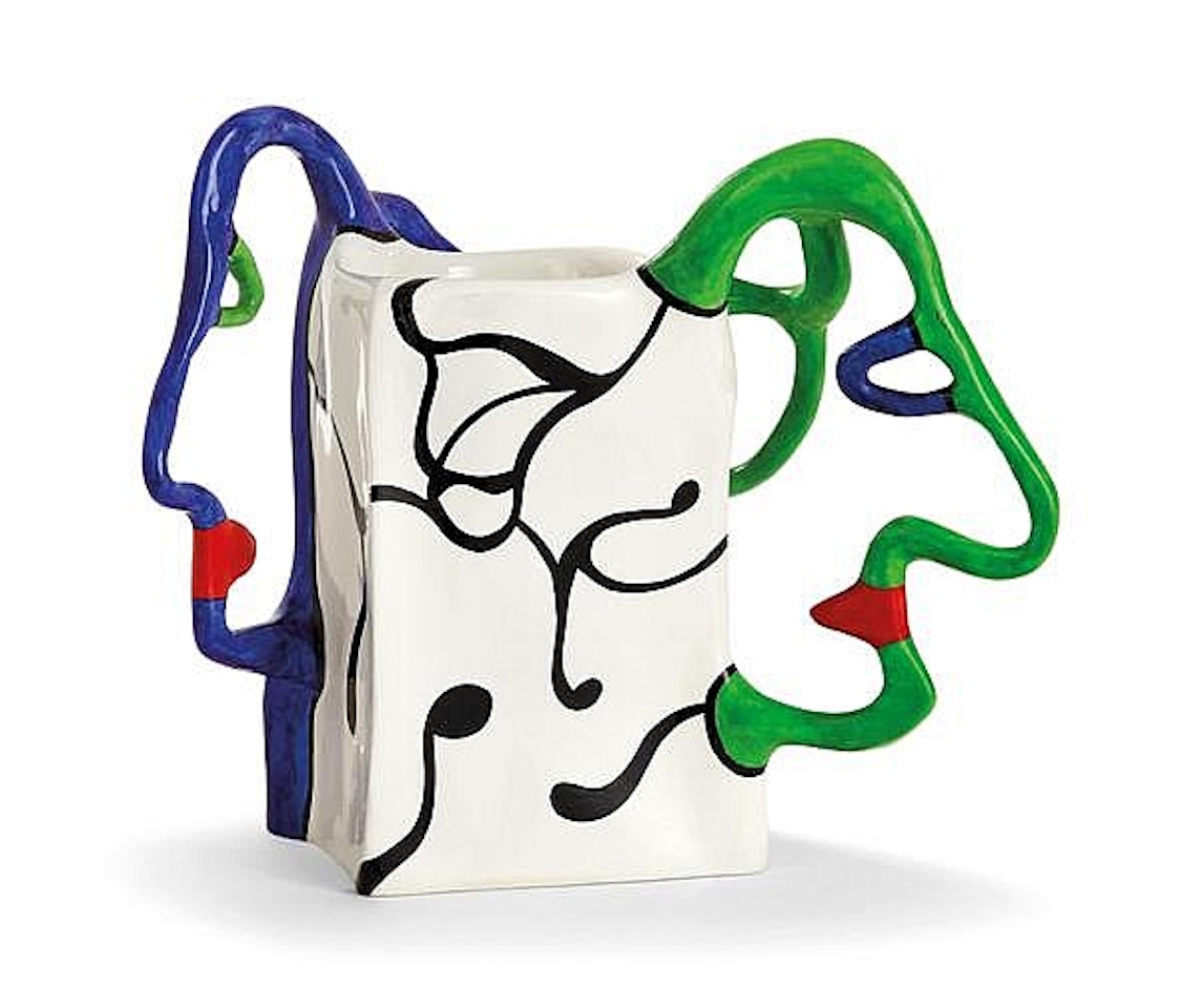 Vase aux deux têtes by Niki de Saint Phalle