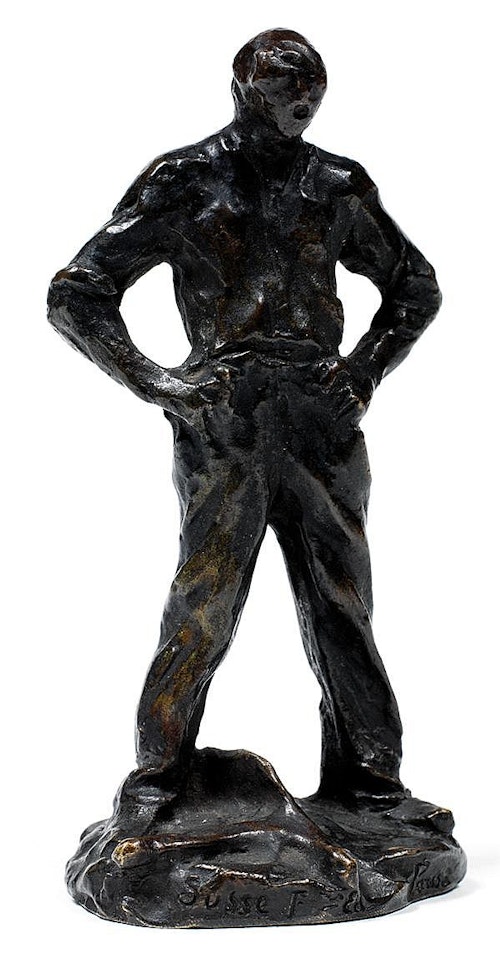 Peasant by Aime Jules Dalou
