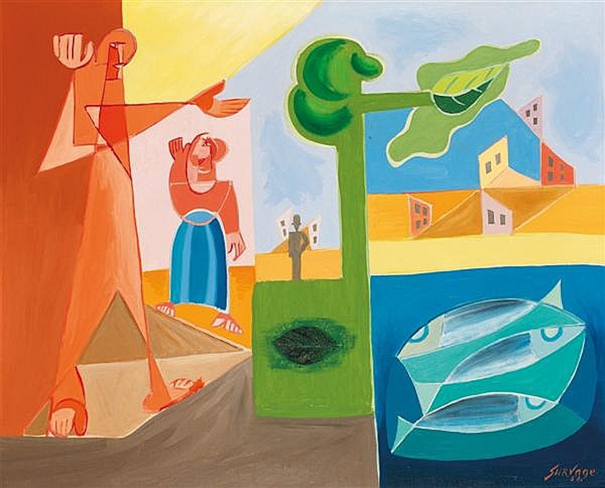 Les présences by Leopold Survage