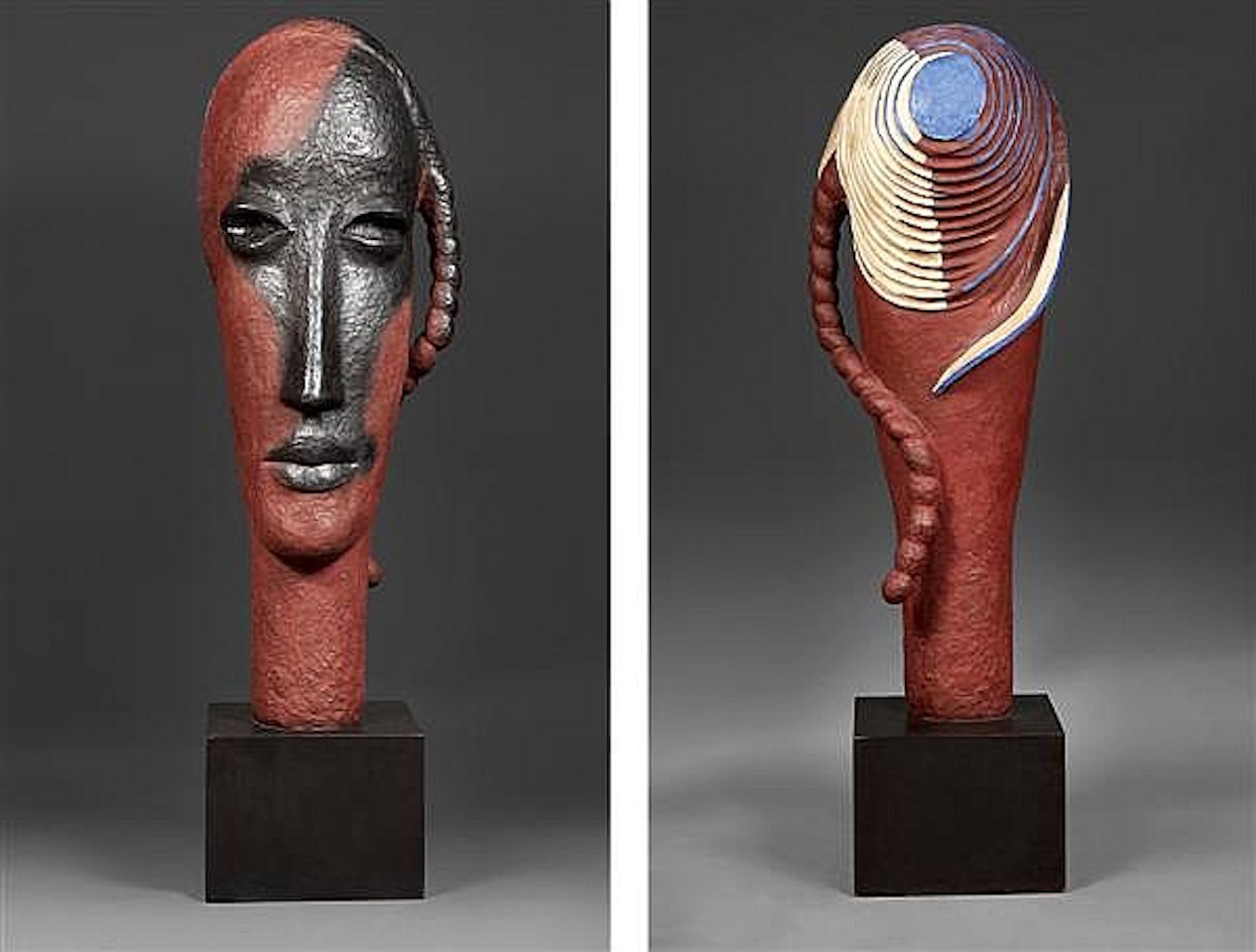 Tête à la tresse (Grand modèle); Tête à la tresse (Grand modèle) by Jean Lambert-Rucki