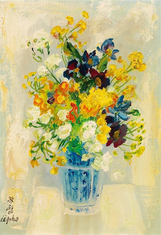 Bouquet of flowers by Le Pho